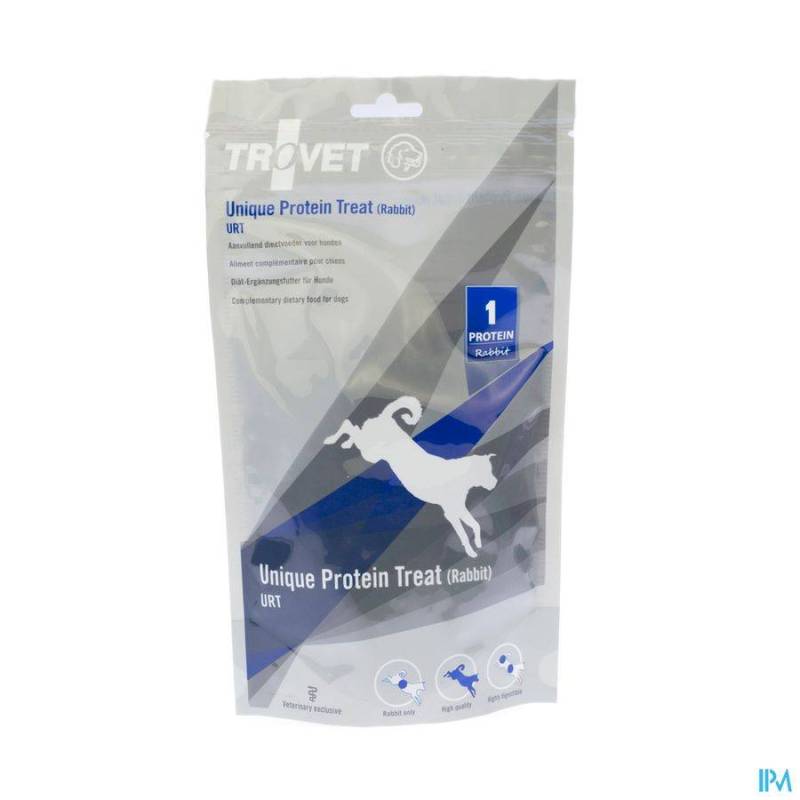 TROVET UCB UNIQ. PROT. TREAT RABBIT CHIEN 125G VMD