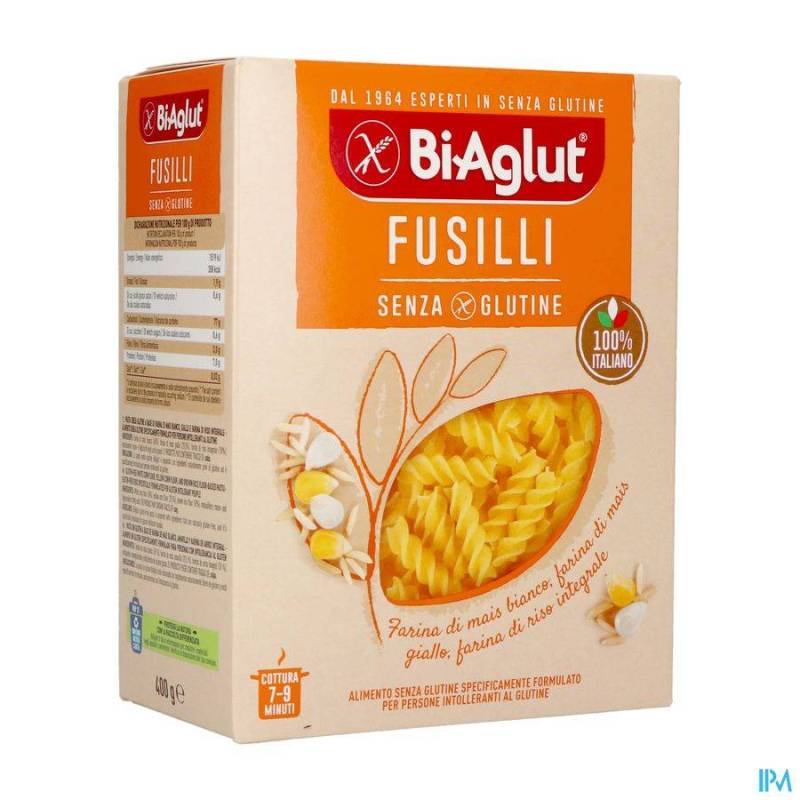 BI-AGLUT FUSILLI 400G 1101 REVOGAN