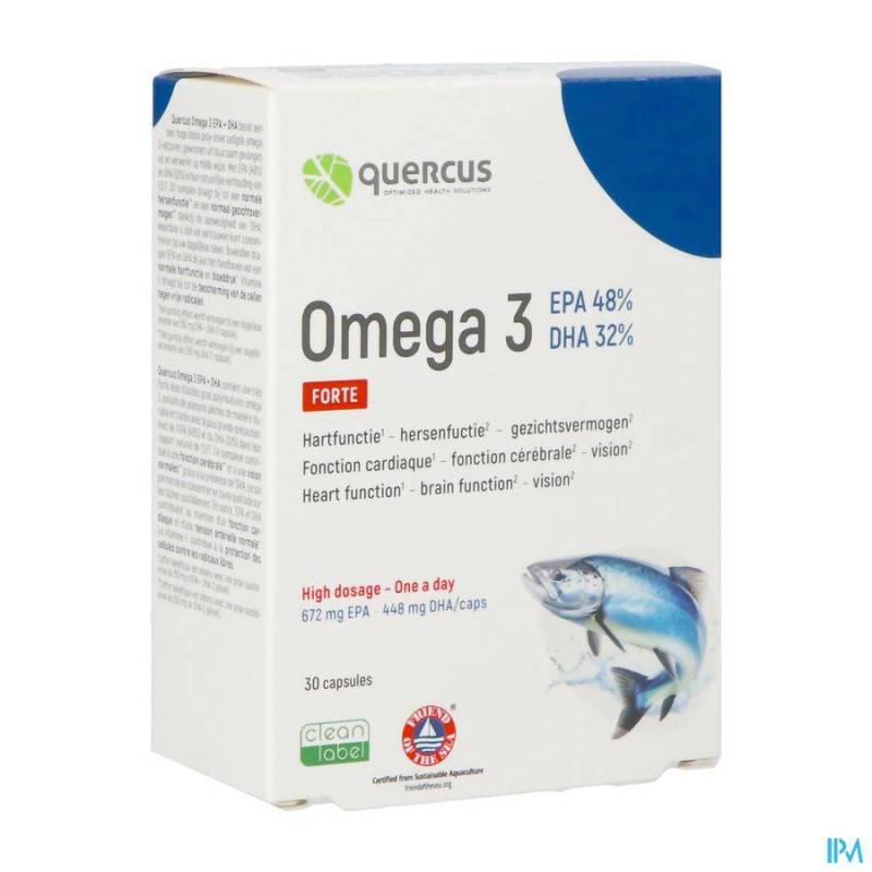 QUERCUS OMEGA 3 EPA  DHA CAPS 30