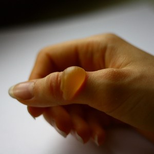 ampoule au doigt
