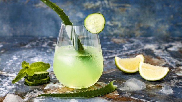 Boire de l'aloe vera