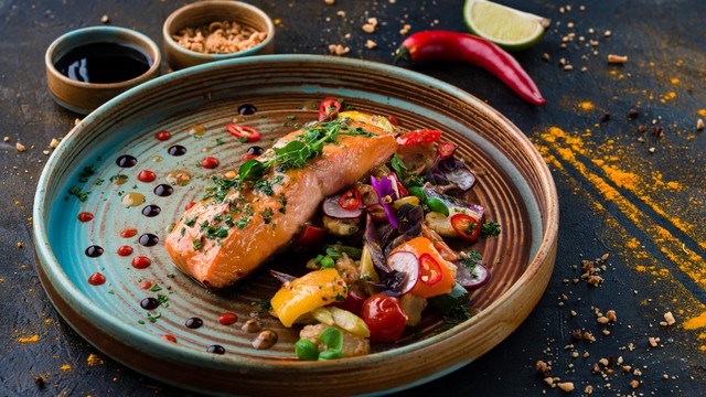 gegrilde zalm