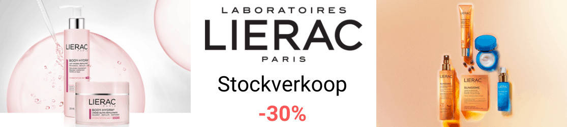 Lierac Stockverkoop: 30% korting!