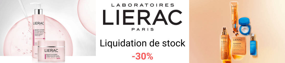 Lierac Stock sale : 30% de réduction